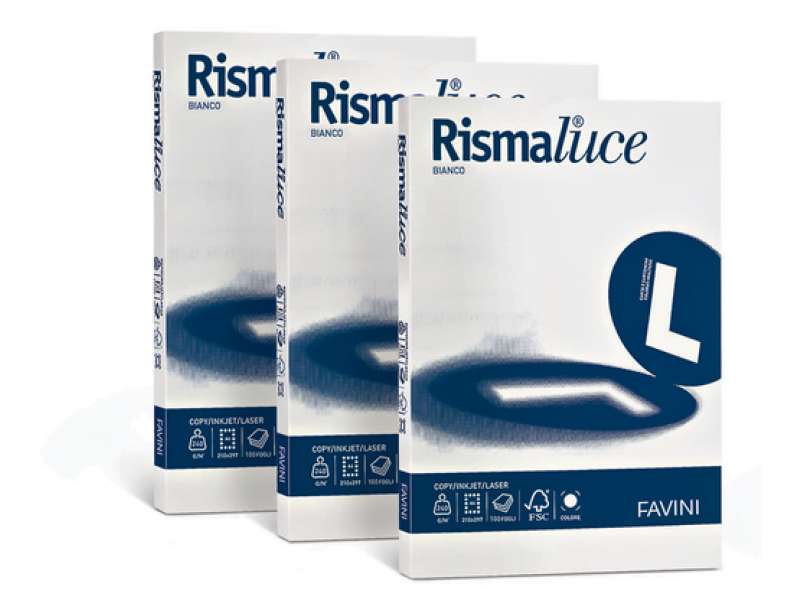 Carta bianca per stampanti Rismaluce