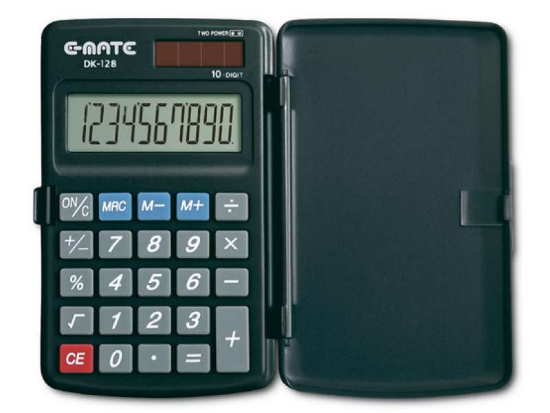 Calcolatrice E-Mate Tascabile DK-128