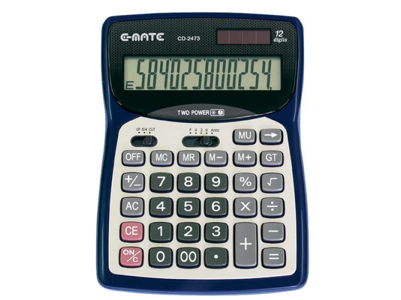 Calcolatrice E-Mate Desktop CD-2473