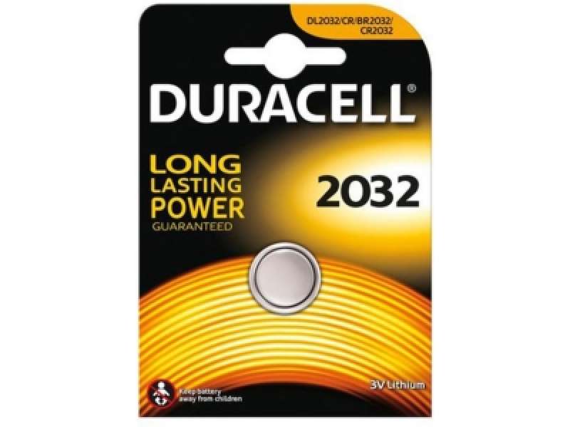 PILE DURACELL PASTIGLIA CR2032 Blister 2pz