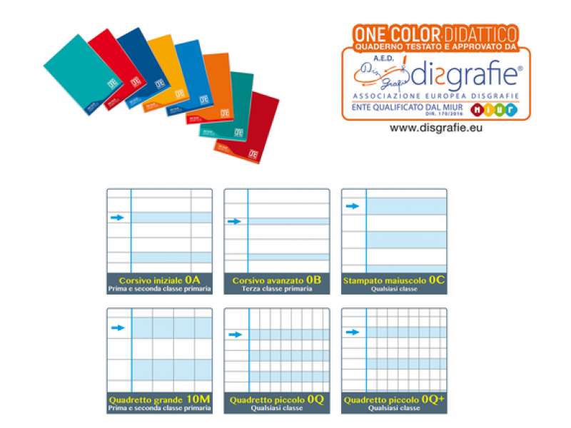 Maxiquaderno One Color DIDATTICO