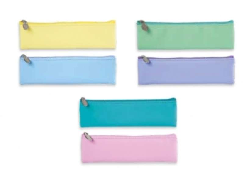 BUSTINA SACCUCCIOLO PIATTA COLORI PASTELLO