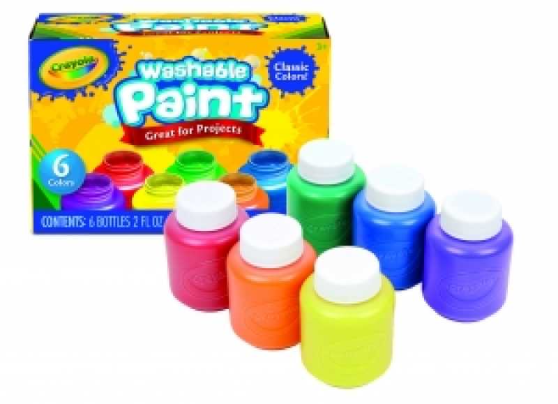 TEMPERE Crayola LAVABILI conf.6 colori 
