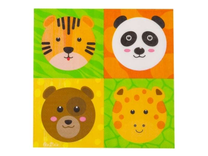 TOVAGLIOLI 33x33 FANTASIA ZOO conf.16pz